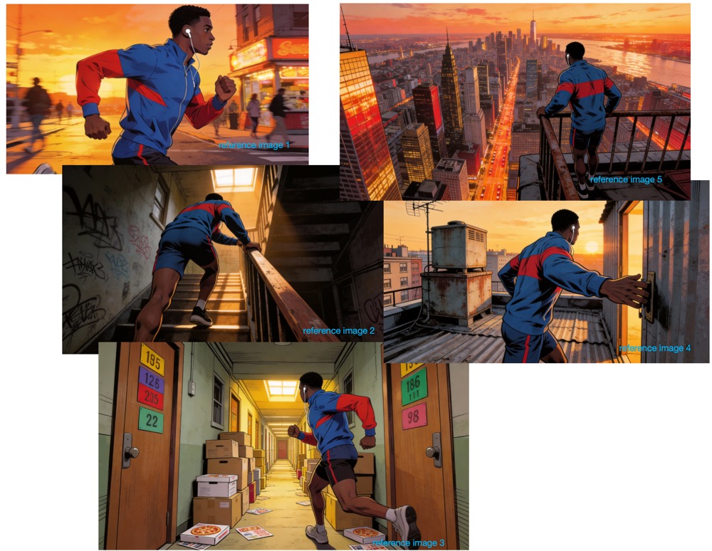 장면 시퀀스 참조